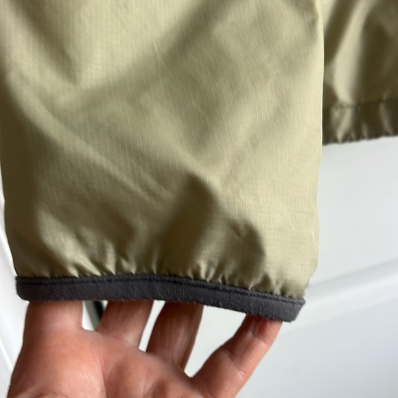 Vintage Eddie Bauer outdoor outfitter khaki anorak zip up hooded jacket large - Picture 7 of 7